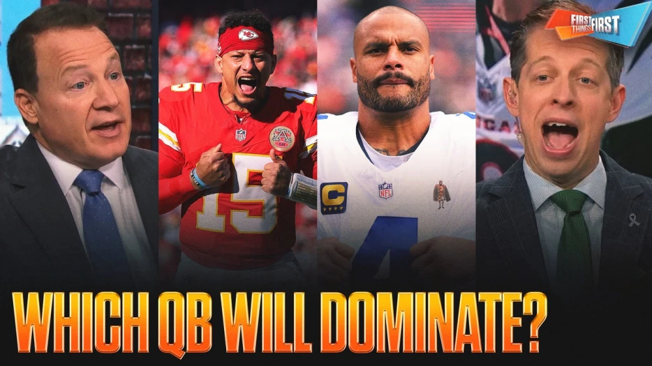 Mahomes or Dak — Who Will Lead Their Offense to Victory? 😤 | First Things First