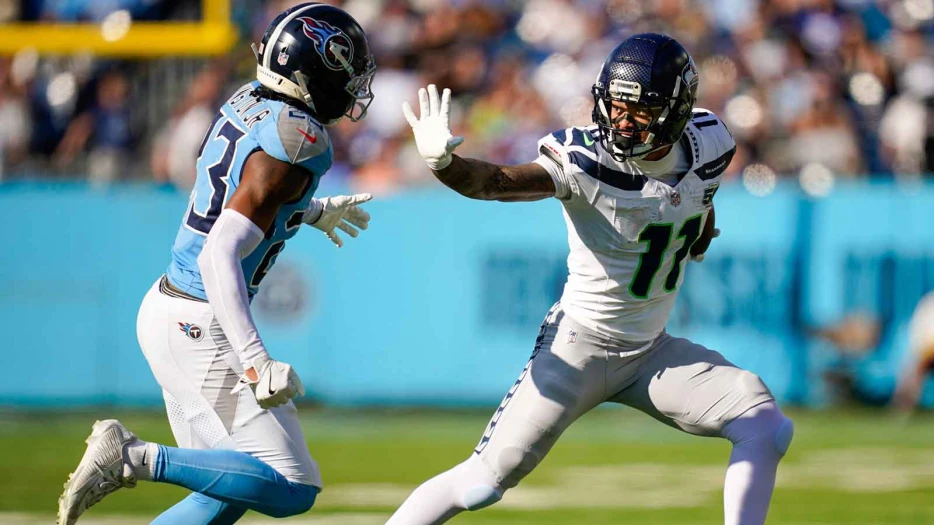 Jaxon Smith-Njigba, Christian McCaffrey battling in NFL standings, for history