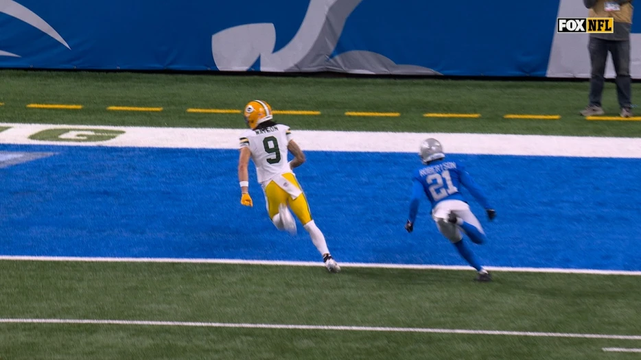 Jordan Love finds Christian Watson for a 51-YARD touchdown vs. Lions | NFL Highlights