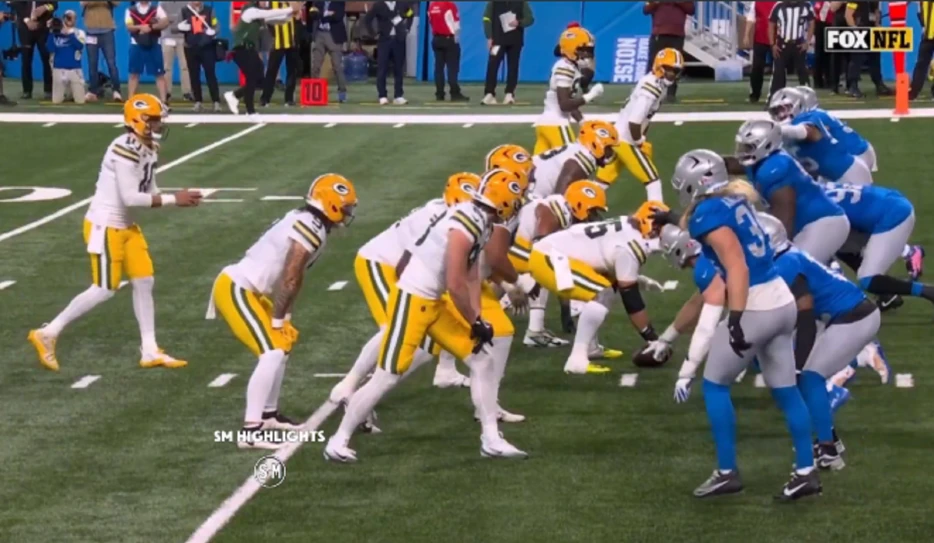Lions Get Screwed By Refs Over Packers False Start Non-Call During Thanksgiving Day Game
