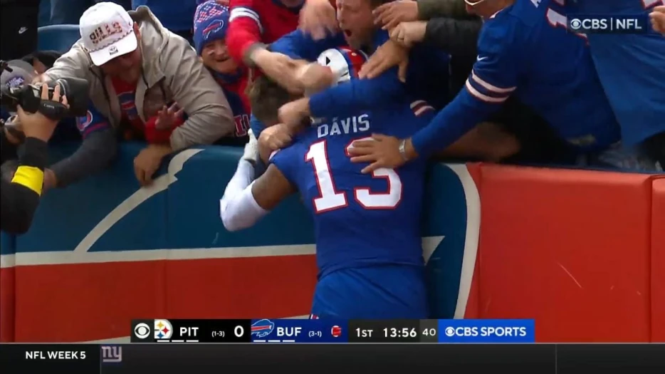 Bills Make WR Swap Ahead Of Steelers Game