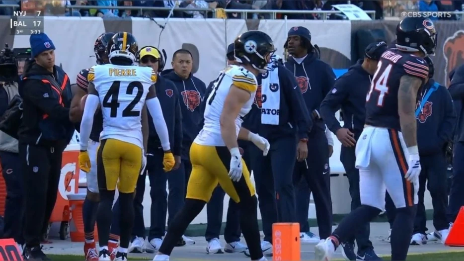 Bears Player Hit With Fine For Taunting Steelers
