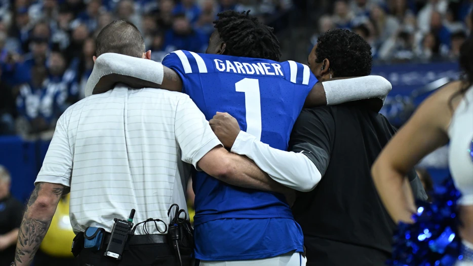 Colts’ Sauce Gardner on crutches, but he confirms he avoided worst with calf injury