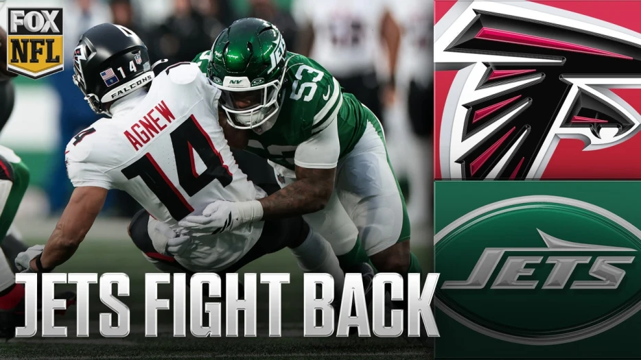Jets BATTLE in epic win vs. Falcons 🔥 Tyrod Taylor shines &amp; Bijan Robinson's heroics | NFL on FOX