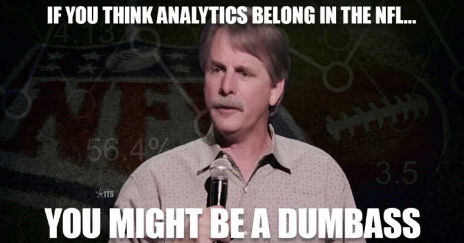 “Analytics” needs to be sacked from football