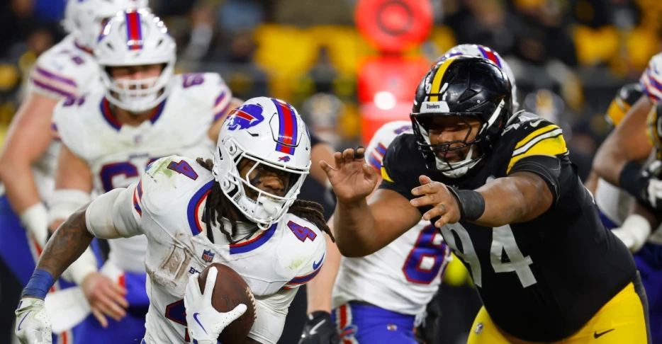 Buffalo Bills run over Pittsburgh Steelers in historic 26-7 Week 13 win