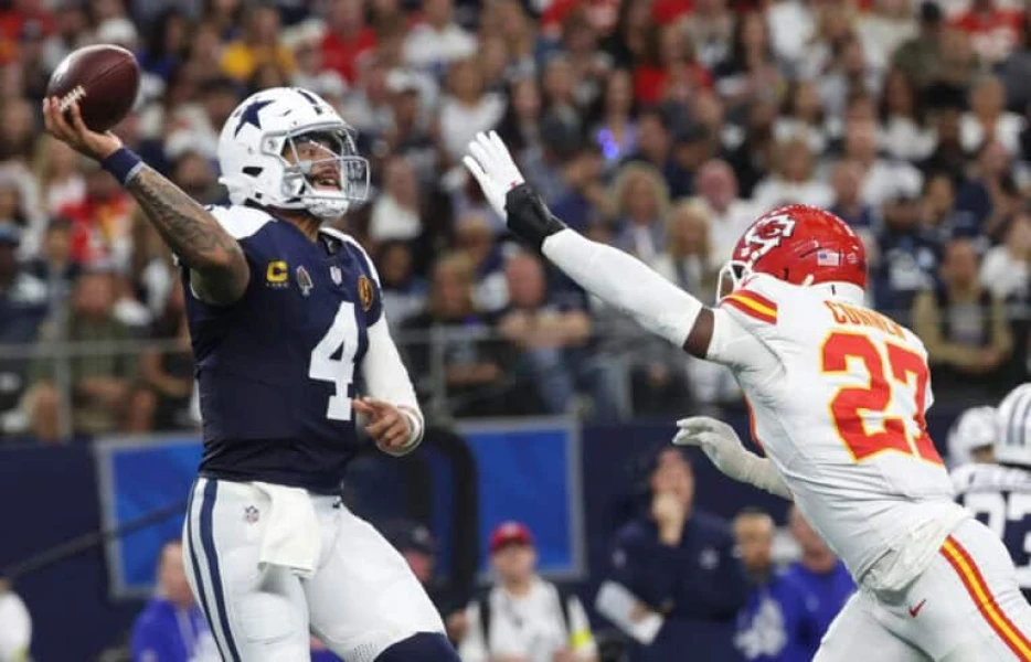 Cowboys outlast Chiefs in Thanksgiving Day classic