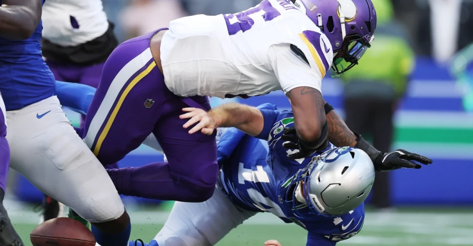 How the Vikings finally solved the Seahawks pass blocking