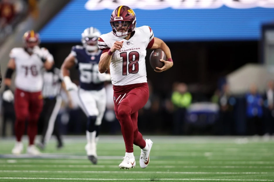 NFC Notes: Jaxson Dart, Marcus Mariota, Commanders, Cowboys, Giants