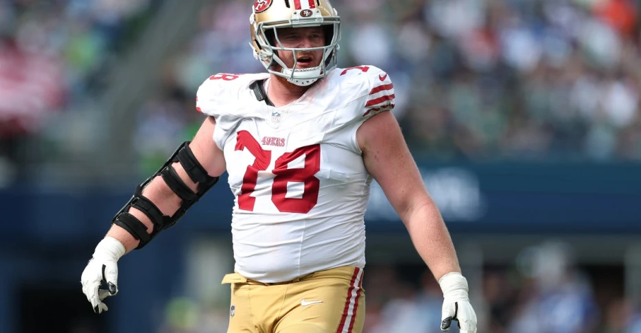 49ers will no longer rotate left guards after recent injury