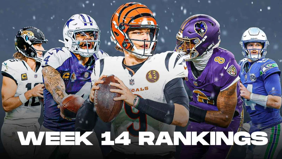 Fantasy Football Quarterback Rankings: Week 14 2025
