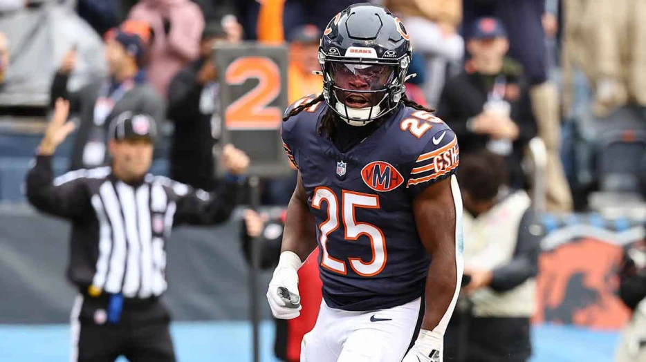 Bears’ Kyle Monangai misses practice ahead of vital Packers matchup