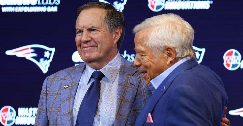 Bill Belichick, Robert Kraft named Pro Football Hall of Fame finalists