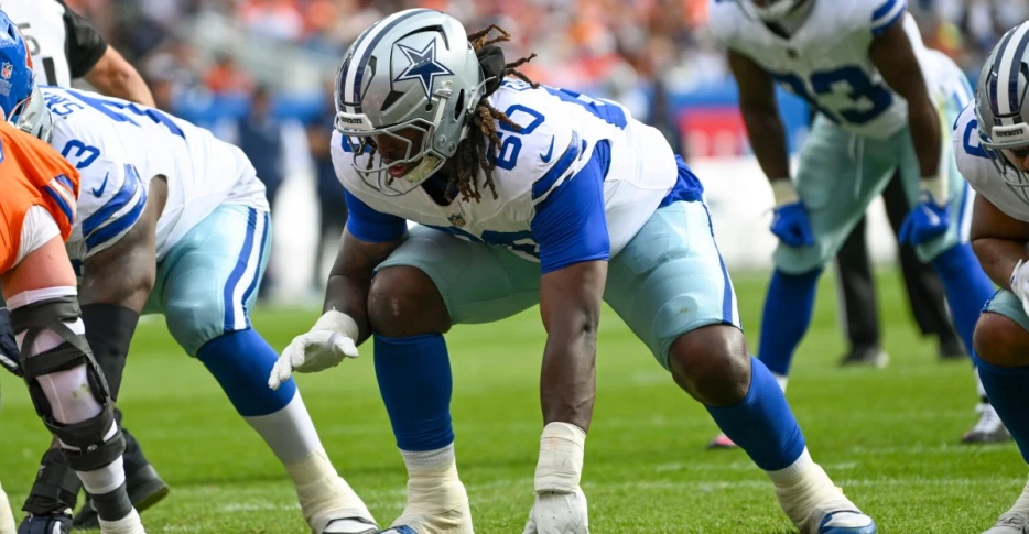 Cowboys injuries: Tyler Guyton &amp; Trevon Diggs ruled out vs. Lions