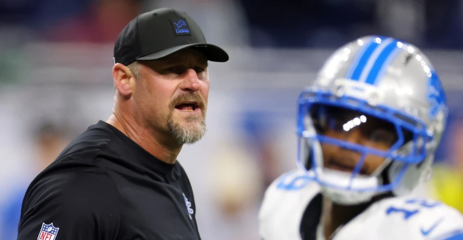 Dan Campbell speaks interception into existence… again