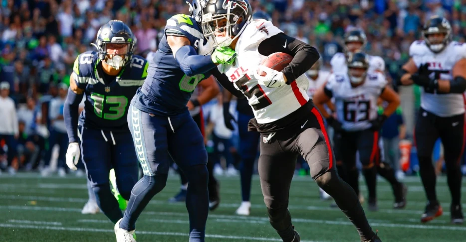 Falcons top receiver Drake London ruled out for Seahawks game