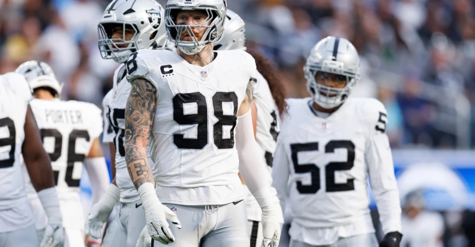 Maxx Crosby misses practice ahead of Las Vegas Raiders’ Week 14 matchup against Denver Broncos