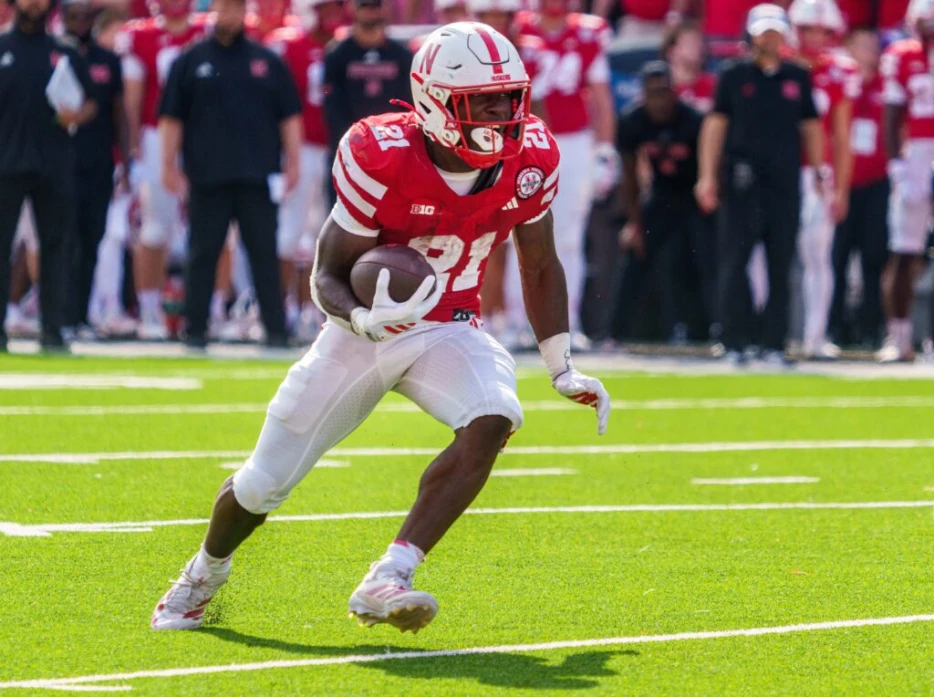 Nebraska RB Emmett Johnson Declares For 2026 NFL Draft