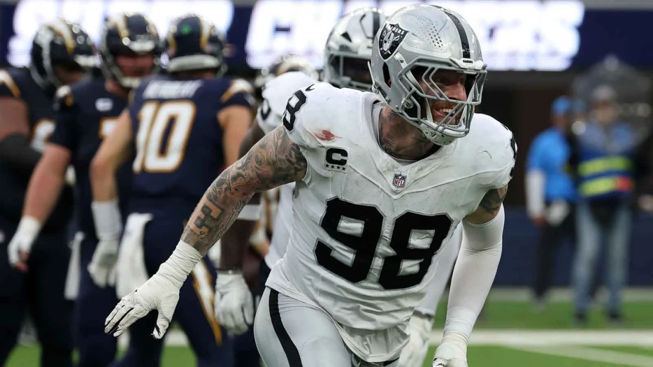 Raiders HC Pete Carroll says Maxx Crosby will play vs. Broncos