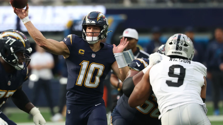 Chargers’ Justin Herbert officially questionable for Eagles clash