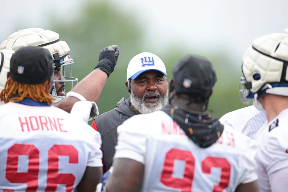 Giants Fire Assistant DL Coach Bryan Cox