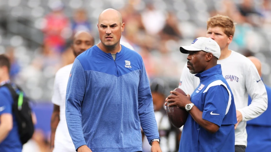Mike Kafka will continue to call Giants offensive plays, Tim Kelly promoted to interim OC