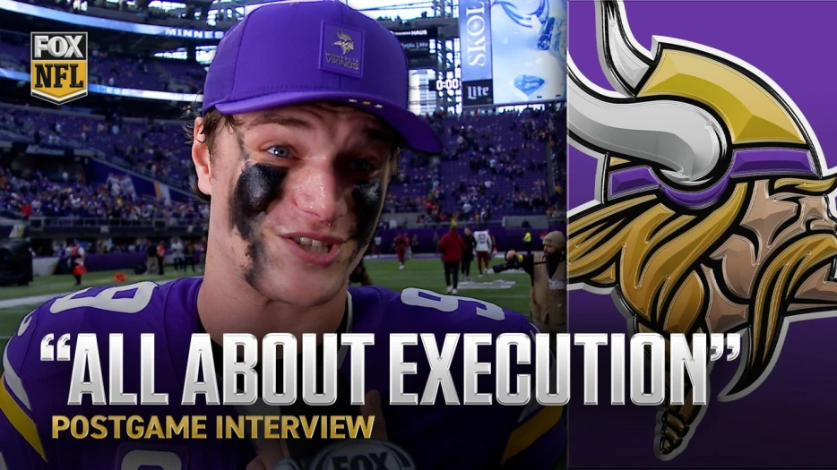 ‘I wasn’t thinking as much’ 😁 Vikings’ J.J. McCarthy on bounce-back performance against Commanders
