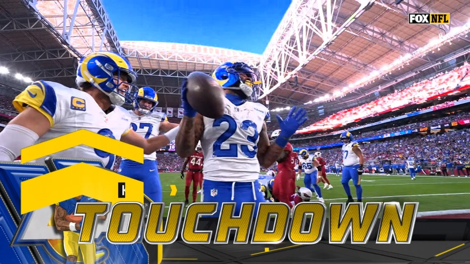 Kyren Williams punches in 2-yard TD, giving Rams lead over Cardinals | NFL Highlights