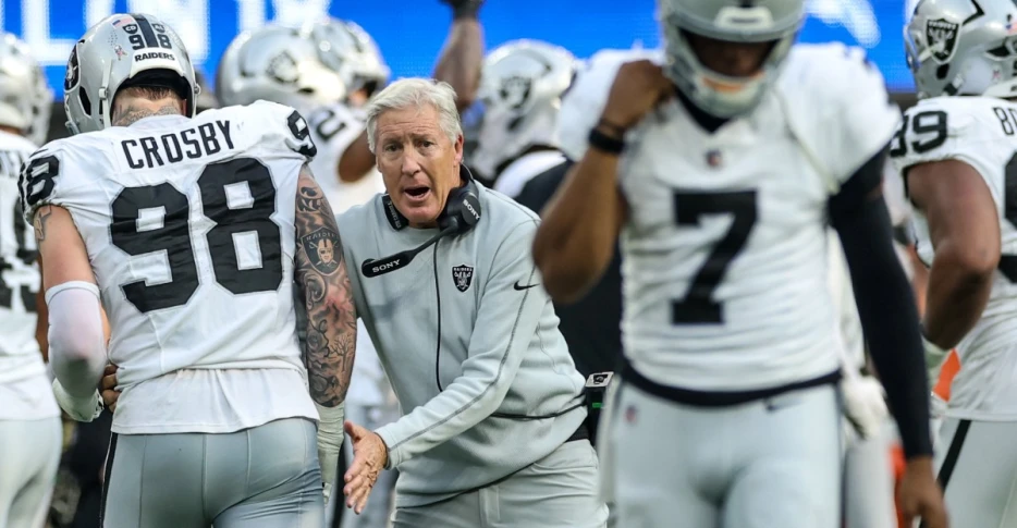 Pete Carroll could be one and done as the Las Vegas Raiders head coach