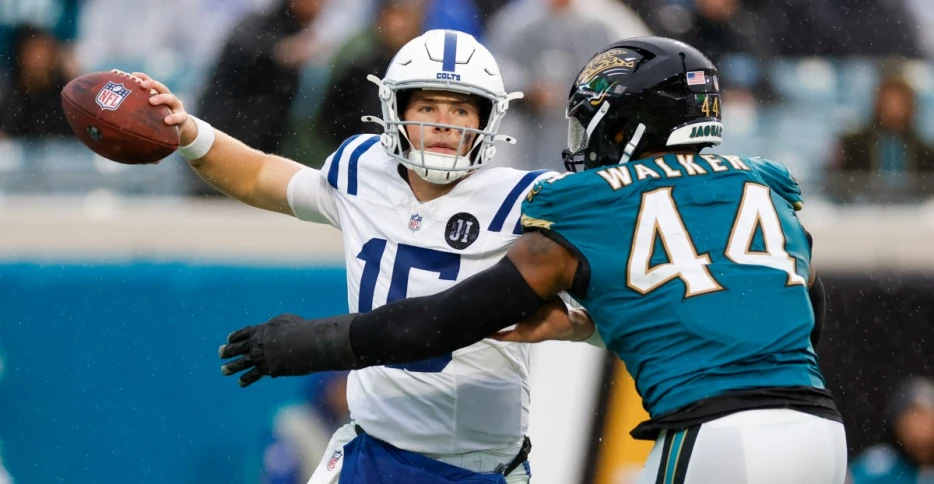 Colts Injury Update: QB Riley Leonard, CB Charvarius Ward also injured on Sunday as hits keep coming