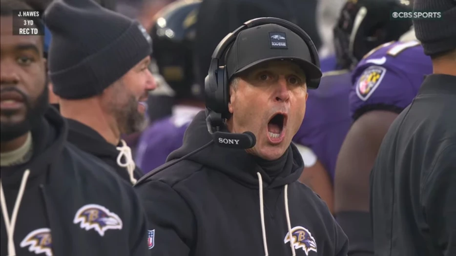 NFL Admits Error For One Penalty Against Ravens, Harbaugh Still Upset
