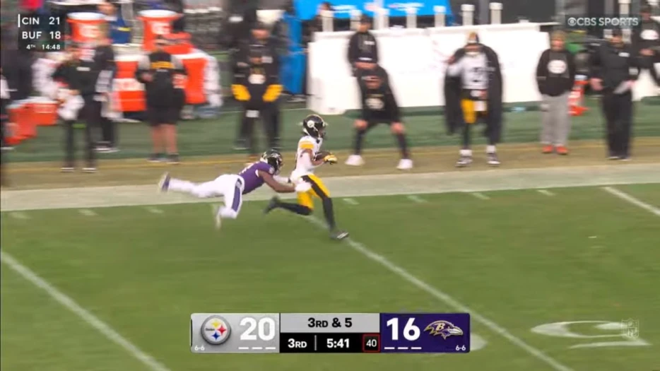 Calvin Austin III Kicking Himself For Not Scoring On Long Catch: ‘Got To Work On Getting My Knees Up’