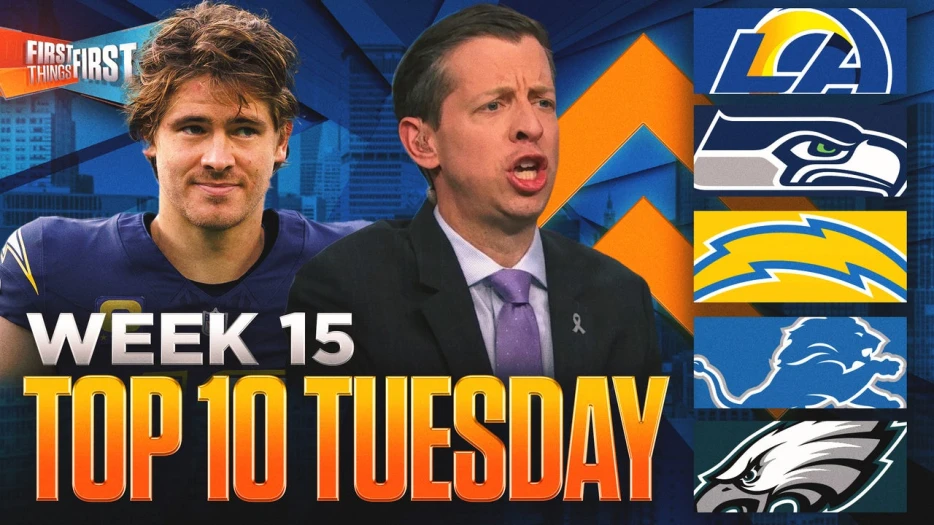 Do the Detroit Lions &amp; Los Angeles Chargers deserve to be back in Danny's Top 10 | First Things First