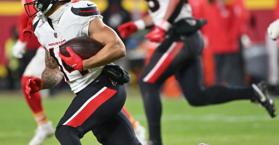Houston Texans statistics: Jayden Higgins, Jaylin Noel vs. Chiefs