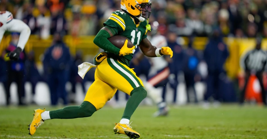 Jayden Reed returns to full-time slot receiver role for the Packers