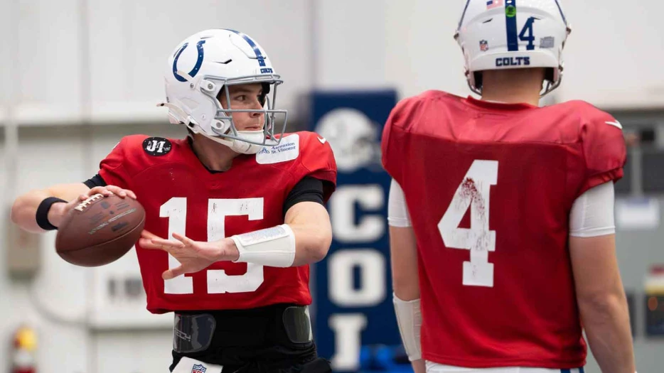 Riley Leonard full participant in Colts practice after Philip Rivers signing