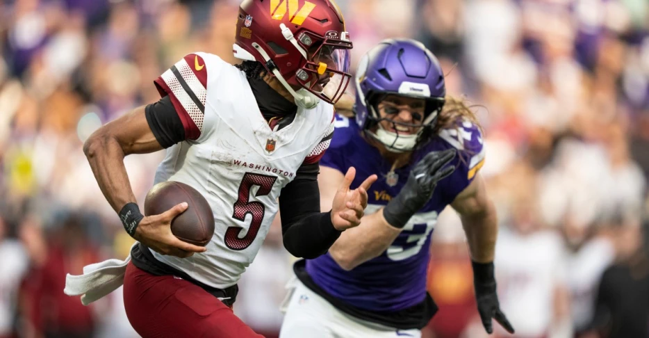 All aTwitter: 11-Dec-25 – Only 39% of Jayden Daniels’ dropbacks end with a pass attempt; lowest in the NFL