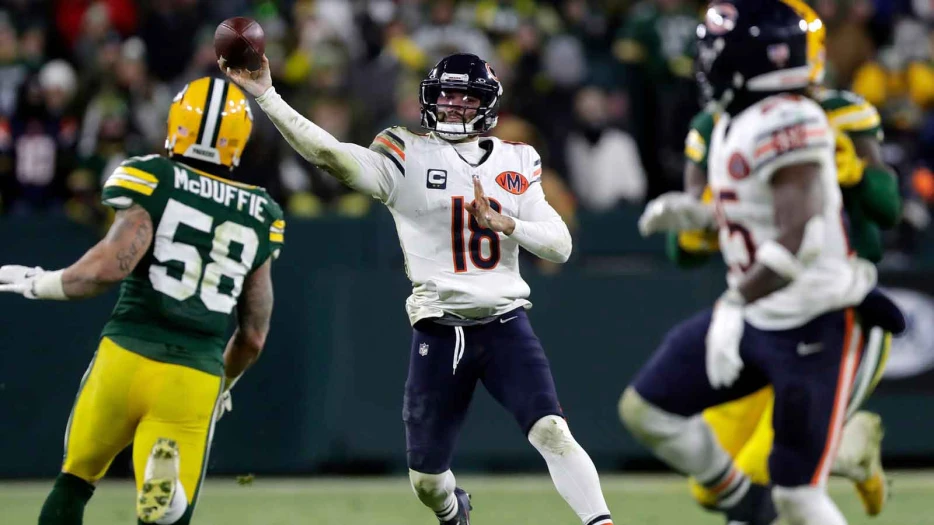 Bears’ Caleb Williams explains INT vs. Packers with Michael Jordan quote
