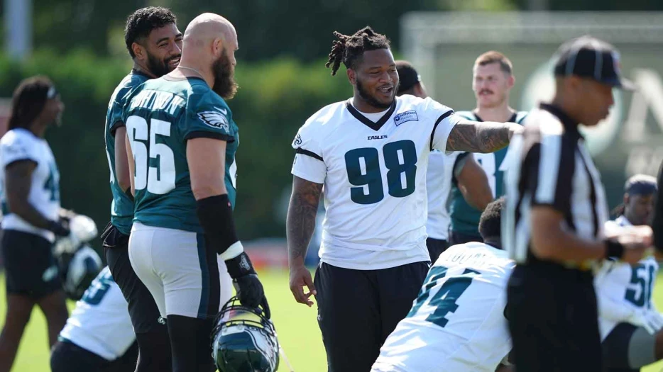Eagles’ Jalen Carter, Lane Johnson didn’t practice on Wednesday