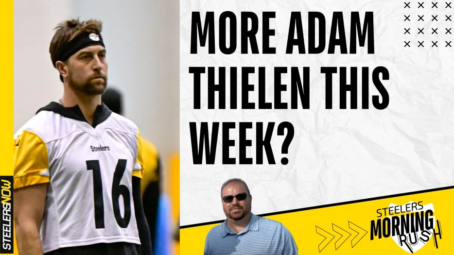 More Adam Thielen This Week? | Steelers Morning Rush