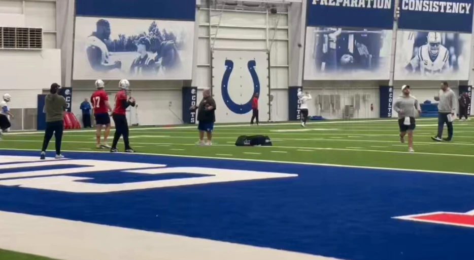 Cameras Caught Some Very Telling Footage Of Philip Rivers Throwing Bombs At Colts Practice [VIDEO]