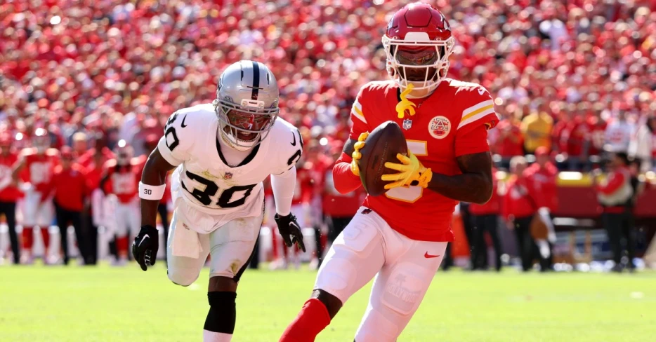 Chiefs’ Andy Reid: Hollywood Brown won’t be available against Chargers