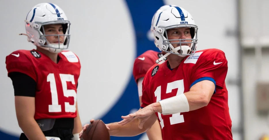 Colts seem to be preparing a certain QB to start on Sunday—and it may surprise some