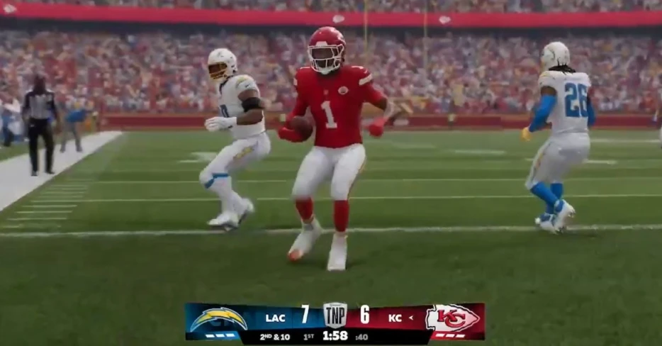 Madden Simulation: Justin Herbert and Patrick Mahomes duel at Arrowhead