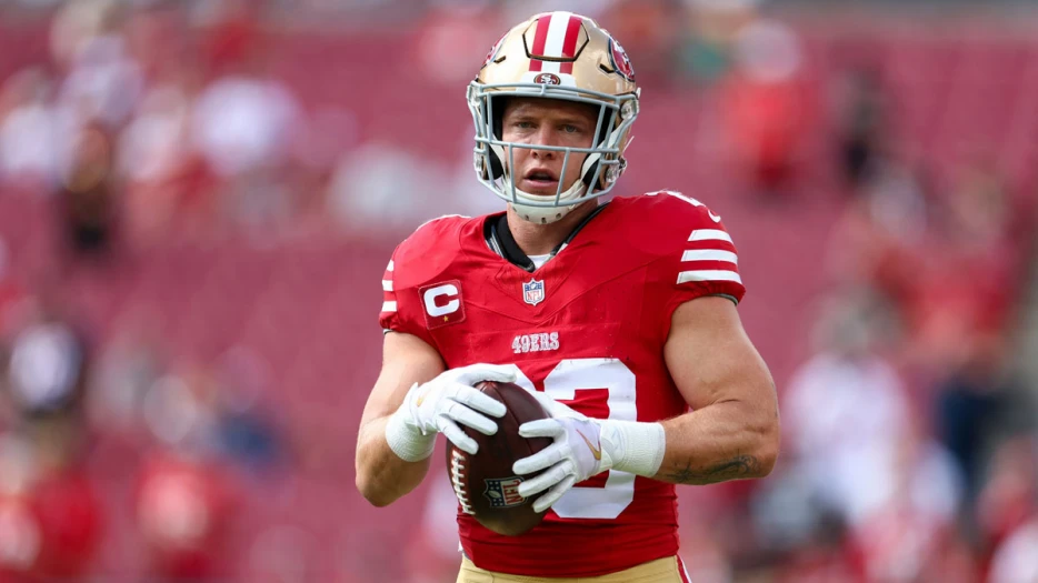 49ers’ Christian McCaffrey lands on injury report for Titans clash