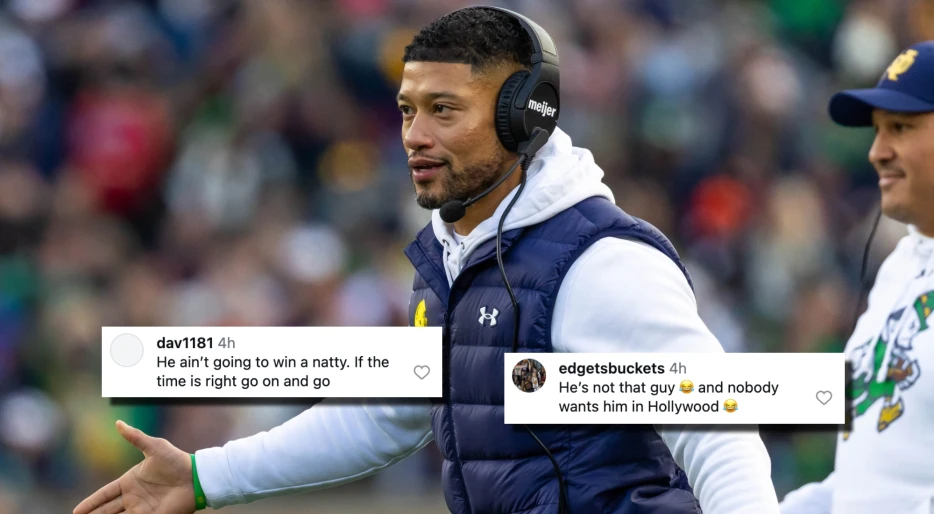 Marcus Freeman Becomes Laughing Stock After Reports Link Him To Giants Coaching Job