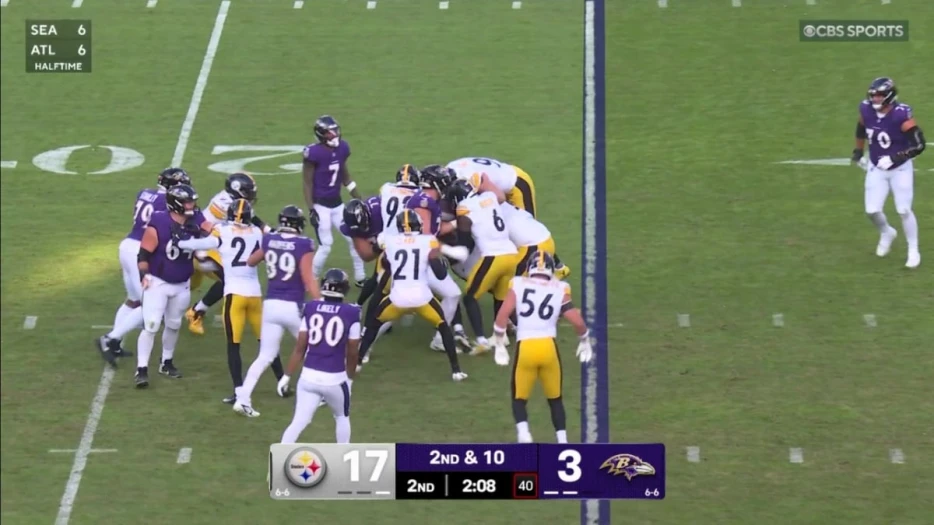T.J. Watt Fined For Late Hit Against Ravens