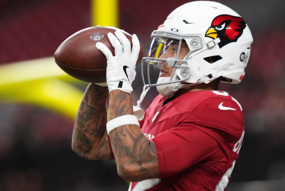 Cardinals WR Andre Baccellia Hospitalized With Neck Injury