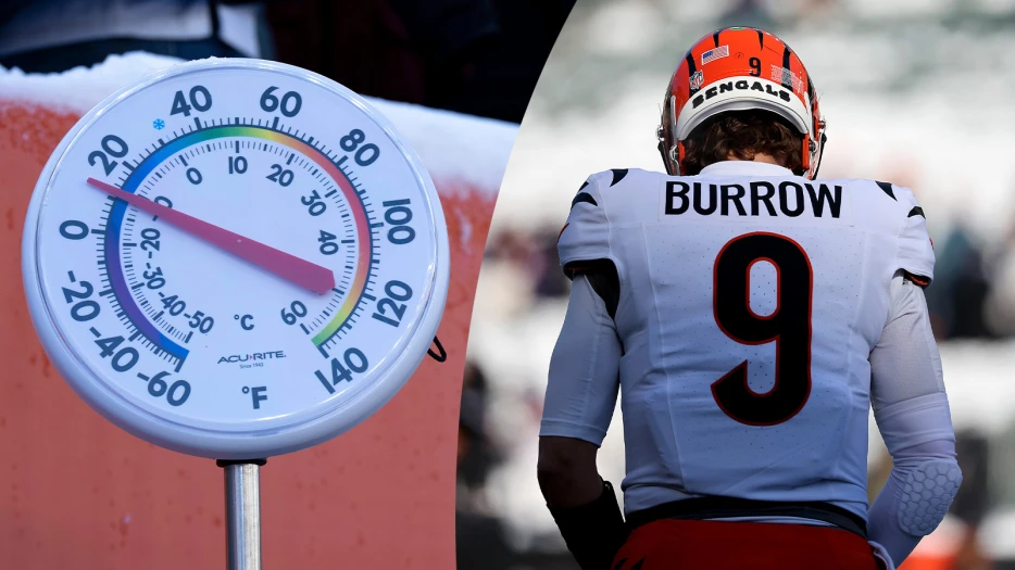 Cincinnati Bengals Play On Literal Field Of Ice As Frigid Temperatures Wreak Havoc On National Football League