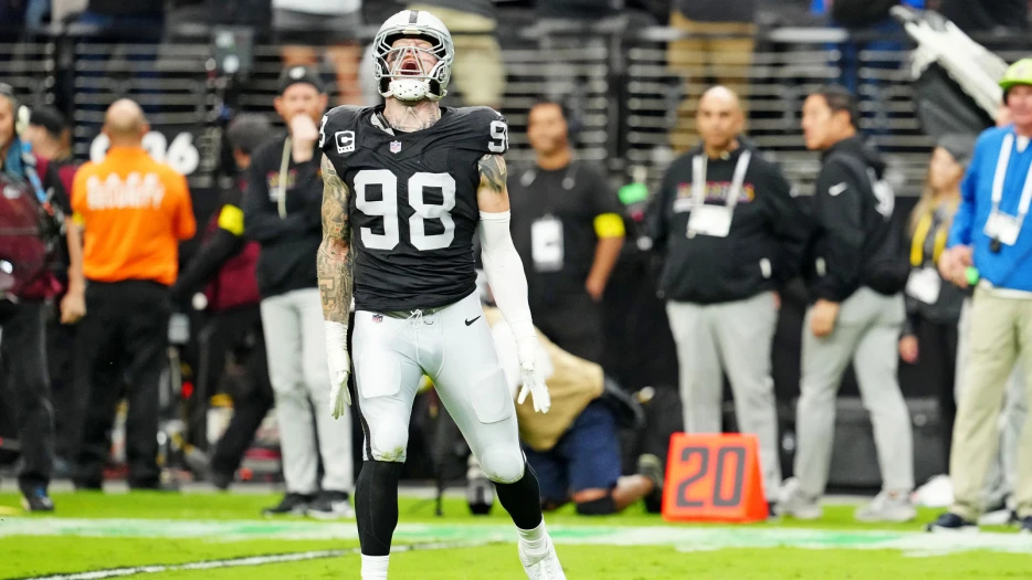 Raiders’ Maxx Crosby passes Aaron Donald, Ndamukong Suh in record books